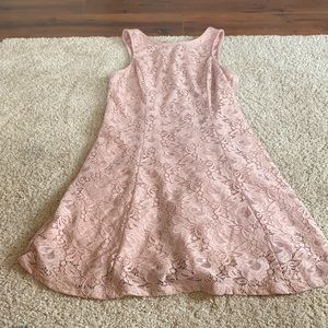 NWT! Pink lace dress